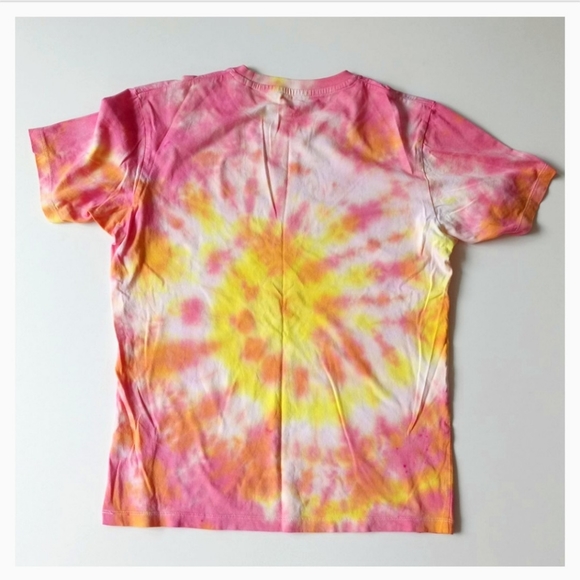 Uniqlo Women Size XS Multicolour Tie Dye T-Shirt - Picture 4 of 5